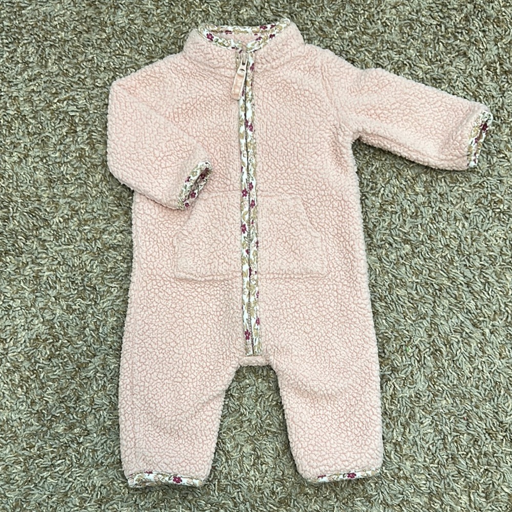 Cozy Pink Kids One Piece